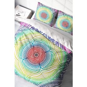 Monohome Rainbow Modern Çift Kişilik Nevresim Takımı