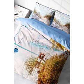 Monohome Reeds 3D Pamuk Saten Çift Kişilik 200x220 cm Nevresim Takımı