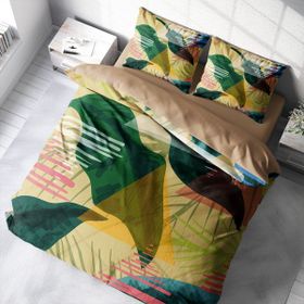 Monohome Relaxing 3D Pamuk Saten Çift Kişilik 200x220 cm Nevresim Takımı