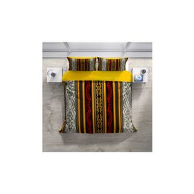 Monohome Ribbon Baroque Style Klasik Renkli Çift Kişilik 200x220 cm Nevresim Takımı