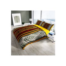 Monohome Ribbon Baroque Style Klasik Renkli Çift Kişilik 200x220 cm Nevresim Takımı
