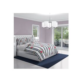 Monohome Ribbon Flowers Naturel Renkli Çift Kişilik 200x220 cm Nevresim Takımı