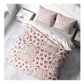 Monohome Rose Branch 3D Pamuk Saten Çift Kişilik Nevresim Takımı