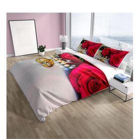 Monohome RoseRing 3D Renkli Çift Kişilik 200x220 cm Nevresim Takımı
