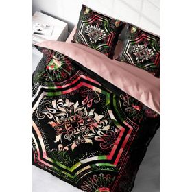 Monohome Roses Pattern 3D Tek Kişilik Nevresim Takımı