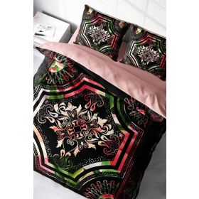 Monohome Roses Pattern 3D Tek Kişilik Nevresim Takımı