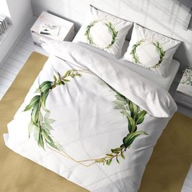 Monohome Sarmaşık 3D Renkli Çift Kişilik 200x220 cm Nevresim Takımı