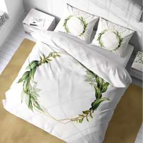 Monohome Sarmaşık 3D Renkli Çift Kişilik 200x220 cm Nevresim Takımı