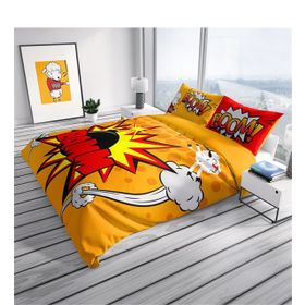 Monohome Sheep 3D Renkli Çift Kişilik 200x220 cm Nevresim Takımı