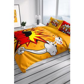 Monohome Sheep 3D Renkli Çift Kişilik 200x220 cm Nevresim Takımı