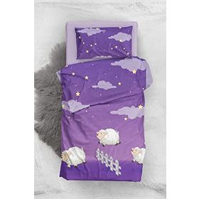 Monohome Sheep 3D Saten Pamuk Bebek Nevresim Takımı