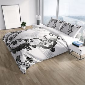 Monohome Silver Baraque 3D Renkli Çift Kişilik 200x220 cm Nevresim Takımı