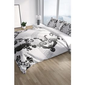 Monohome Silver Baraque 3D Renkli Çift Kişilik 200x220 cm Nevresim Takımı