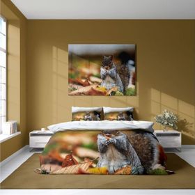 Monohome Sincap 3D Pamuk Saten Renkli Çift Kişilik 200x220 cm Nevresim Takımı
