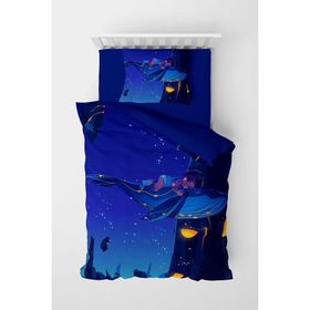 Monohome Sleepy Girl 3D Pamuk Saten Çocuk 160x220 cm Nevresim Takımı