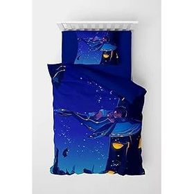 Monohome Sleepy Girl 3D Pamuk Saten Çocuk 160x220 cm Nevresim Takımı