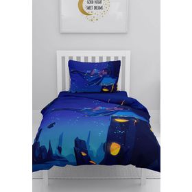 Monohome Sleepy Girl 3D Pamuk Saten Çocuk 160x220 cm Nevresim Takımı
