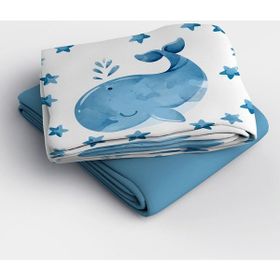 Monohome Small Dolphin 3D Bebek 100x150 cm Nevresim Takımı