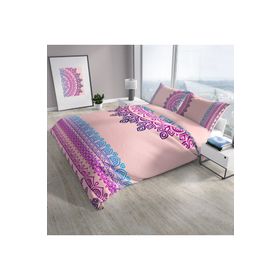 Monohome Soft Mandala Klasik Renkli Çift Kişilik 200x220 cm Nevresim Takımı