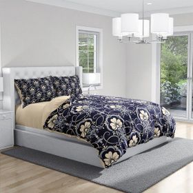 Monohome Soft Night Klasik Renkli Çift Kişilik 200x220 cm Nevresim Takımı