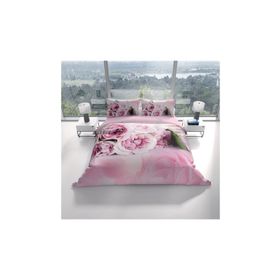 Monohome SoftRose 3D Renkli Çift Kişilik 200x220 cm Nevresim Takımı