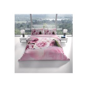 Monohome SoftRose 3D Renkli Çift Kişilik 200x220 cm Nevresim Takımı