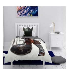 Monohome Şövalye 3D Pamuk Saten Renkli Çocuk 160x220 cm Nevresim Takımı