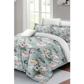 Monohome Spring Fresh Luxury Pamuk Saten Çift Kişilik Nevresim Takımı