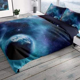 Monohome Star Night 3D Renkli Çift Kişilik 200x220 cm Nevresim Takımı