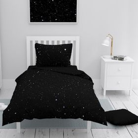 Monohome Starly Night 3D Pamuk Saten Tek Kişilik 160x220 cm Nevresim Takımı