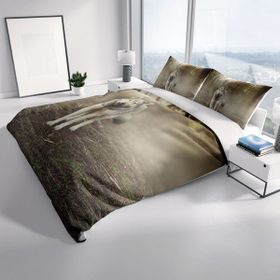 Monohome Sunset 3D Renkli Çift Kişilik 200x220 cm Nevresim Takımı