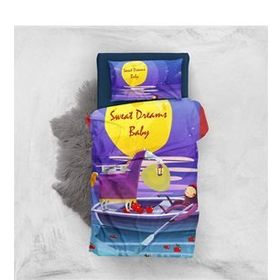 Monohome Sweet Dreams 3D Saten Pamuk Bebek Nevresim Takımı