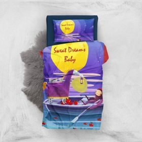 Monohome Sweet Dreams 3D Saten Pamuk Bebek Nevresim Takımı