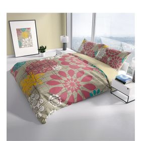 Monohome Tense 3D Pamuk Saten Çift Kişilik 200x220 cm Nevresim Takımı