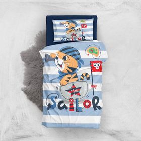 Monohome Tige Sailor 3d Pamuk Saten Bebek Nevresim Takımı