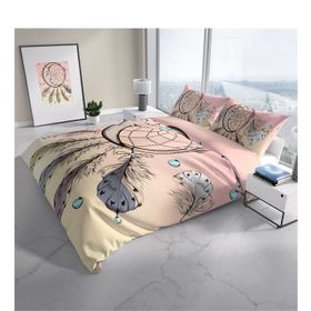 Monohome Trap 3D Pamuk Saten Çift Kişilik 200x220 cm Nevresim Takımı
