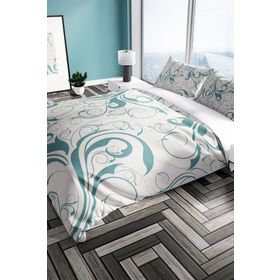 Monohome Twigs Klasik Renkli Çift Kişilik 200x220 cm Nevresim Takımı