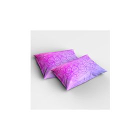 Monohome Violet Damask Klasik Renkli Çift Kişilik 200x220 cm Nevresim Takımı