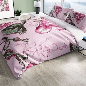 Monohome Waterful 3D Pamuk Saten Çift Kişilik 200x220 cm Nevresim Takımı