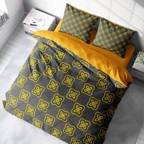 Monohome Yellow Mosaic Modern Renkli Çift Kişilik 200x220 cm Nevresim Takımı
