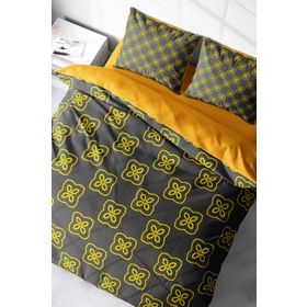 Monohome Yellow Mosaic Modern Renkli Çift Kişilik 200x220 cm Nevresim Takımı