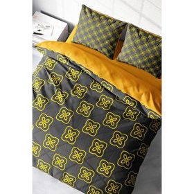 Monohome Yellow Mosaic Modern Renkli Çift Kişilik 200x220 cm Nevresim Takımı