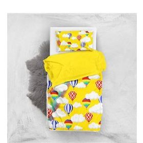 Monohome Yellow Sky 3D Bebek 100x150 cm Nevresim Takımı