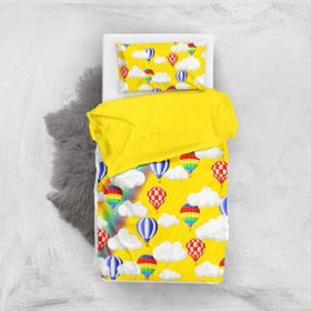 Monohome Yellow Sky 3D Bebek 100x150 cm Nevresim Takımı