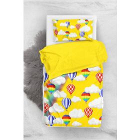 Monohome Yellow Sky 3D Bebek 100x150 cm Nevresim Takımı