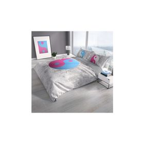 Monohome Ying Yang 3D Pamuk Saten Çift Kişilik 200x220 cm Nevresim Takımı