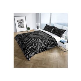 Monohome Zebra Stripes Modern Renkli Çift Kişilik 200x220 cm Nevresim Takımı