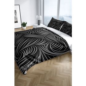 Monohome Zebra Stripes Modern Renkli Çift Kişilik 200x220 cm Nevresim Takımı