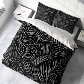 Monohome Zebra Stripes Modern Renkli Çift Kişilik 200x220 cm Nevresim Takımı