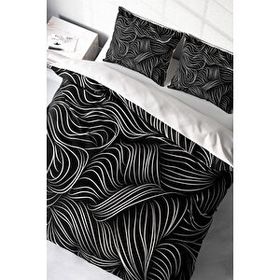 Monohome Zebra Stripes Modern Renkli Çift Kişilik 200x220 cm Nevresim Takımı